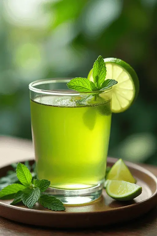 green tea shot recipe