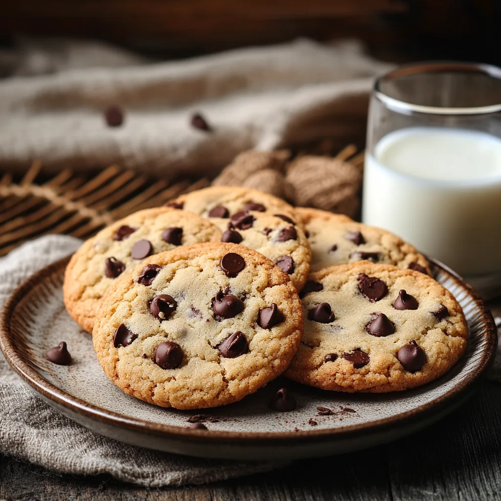 6 chocolate chip cookie