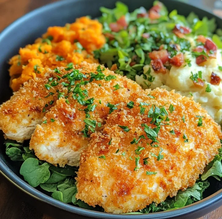 Air-Fried Crispy Cheddar Chicken