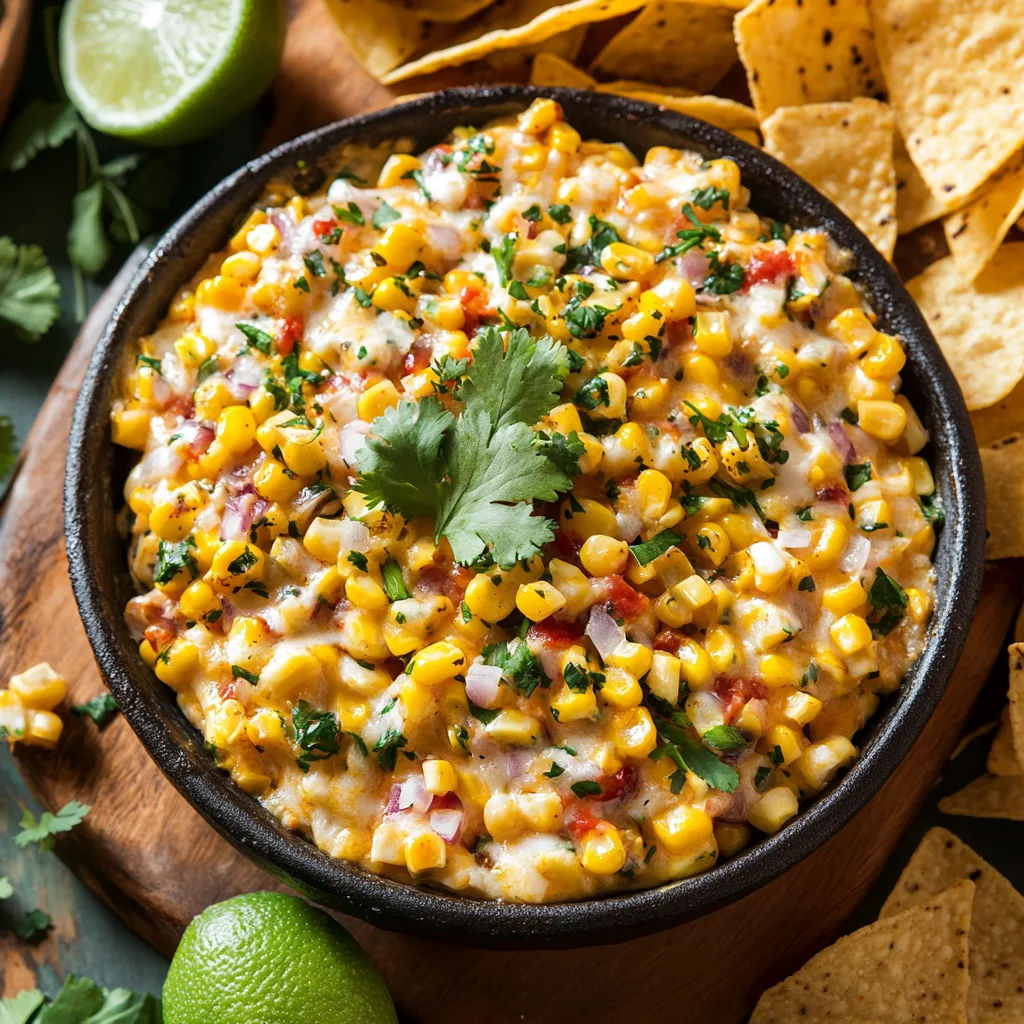 Easy Mexican Street Corn Dip