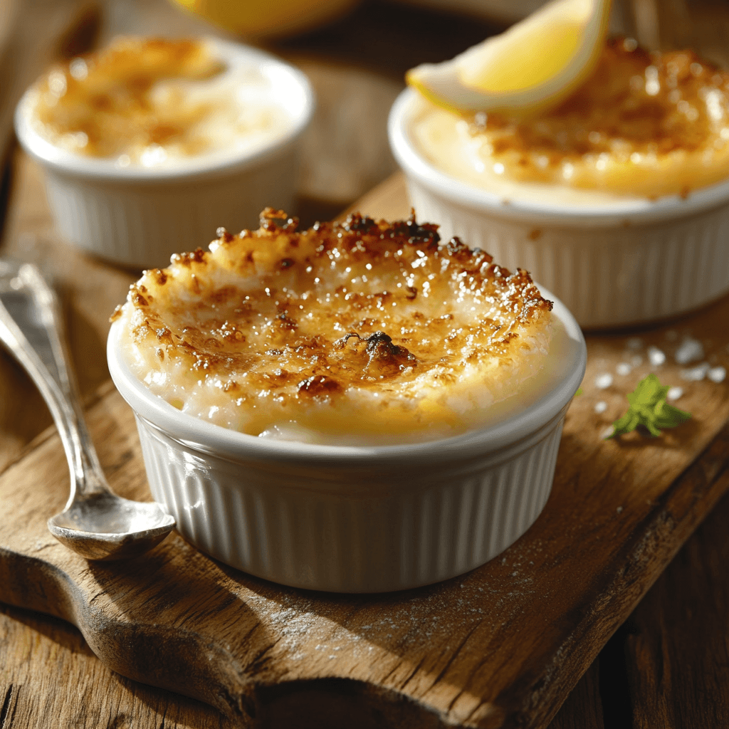 Crab Brulee recipe