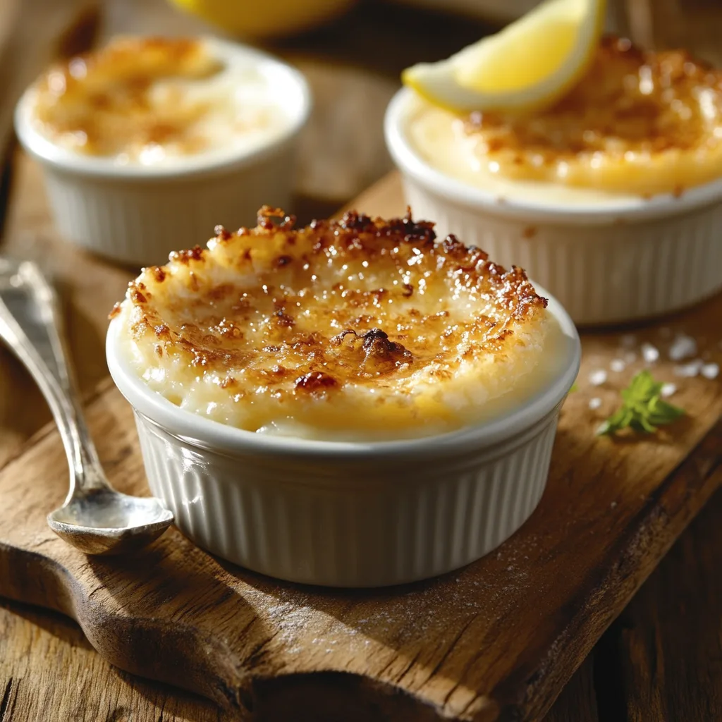 Crab Brulee recipe