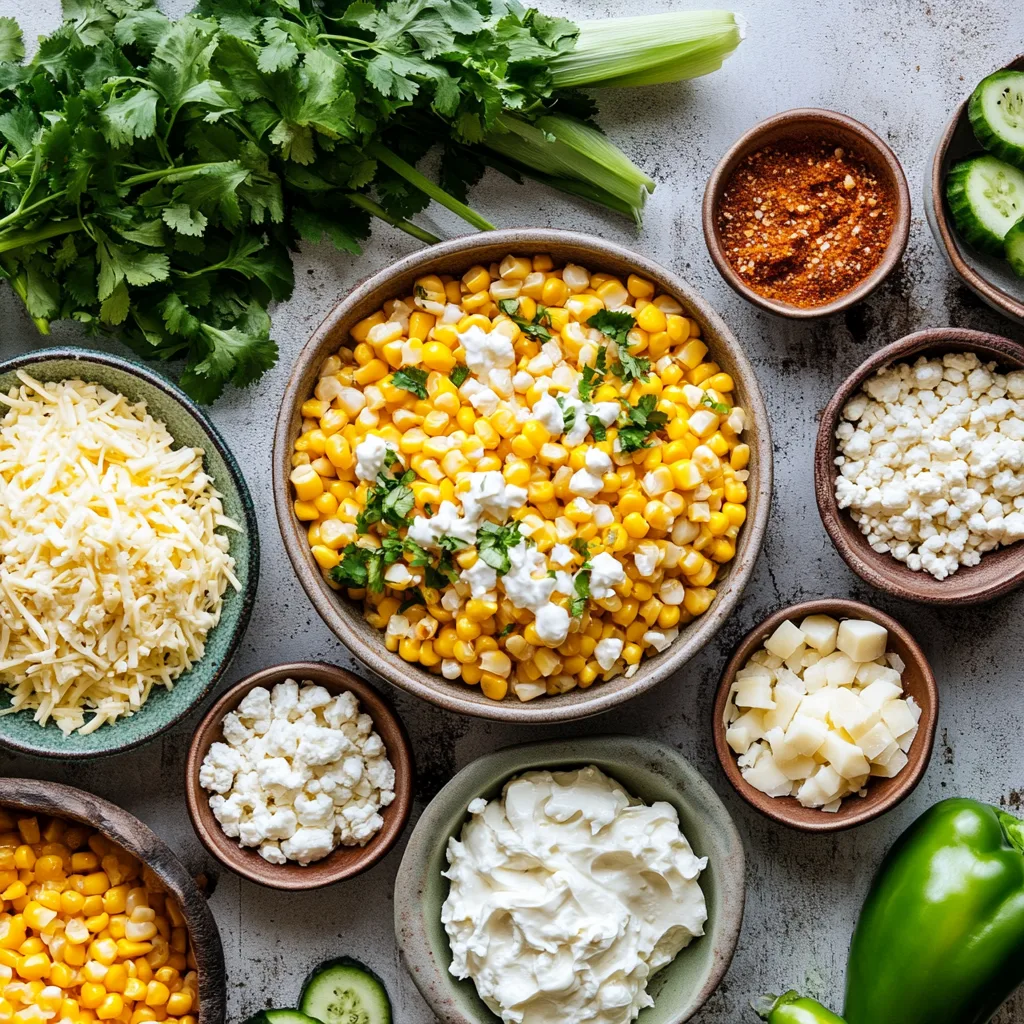 okra and lemon water shot recipe : Mexican Corn Dip with Canned Corn Ingredients