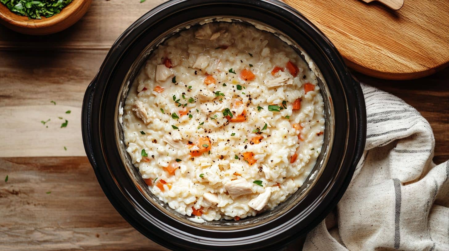 Rice Cooker With Slow Cooker Liner Chicken And Rice