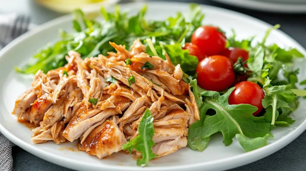 Rotisserie Chicken With Fresh Green Salad