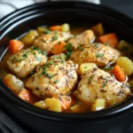 Frozen Chicken in Crock Pot