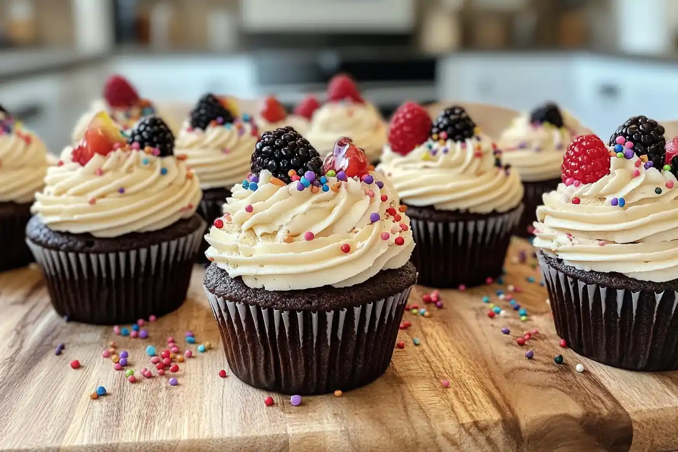 Irresistible Gluten Free Cupcakes Display