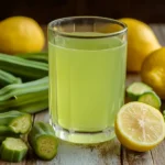 Refreshing Okra And Lemon Water Shot Recipe