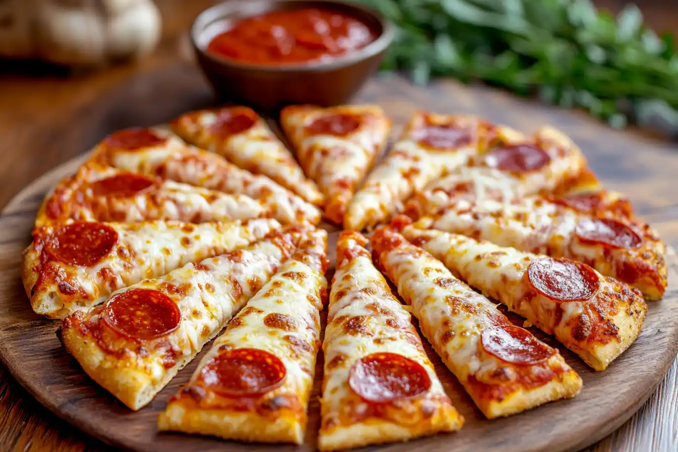 Delicious Homemade Pizza Sticks – A Crispy, Cheesy Snack