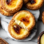 Creme Brûlée Cookies with creamy center and caramelized topping